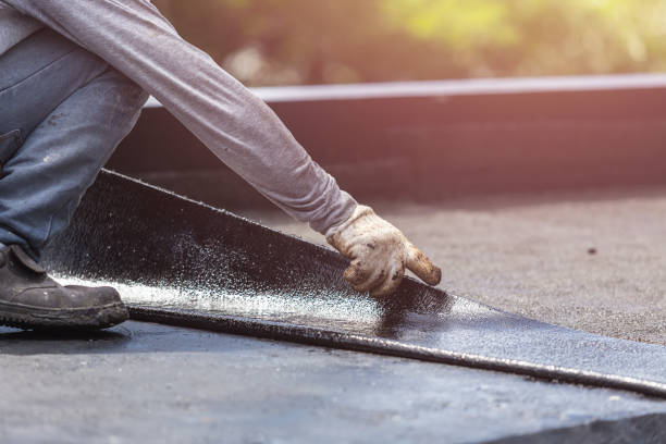 Professional Crawl Space Encapsulation technician working in Almond, NY